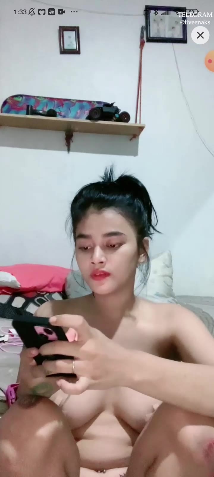 Telanjang Dada Santuy Lagi Nungguin Doi Nganu Dream